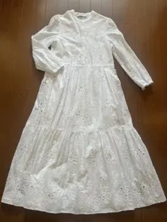ZARA コットンレースワンピ　XS