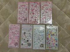 3Dステッカー 7枚セット サンリオ