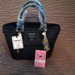 Jolie Joli デニムカラー トートバッグ