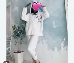 ジェラピケ　スヌーピー　ルームウェア