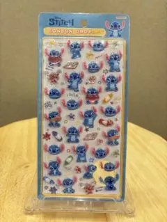 正規品　ディズニー　落書きスティッチ　ボンボンドロップシール　スティッチ大