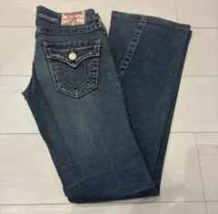 USA TRUE RELIGION joey ブーツカットデニム 濃紺 y2k