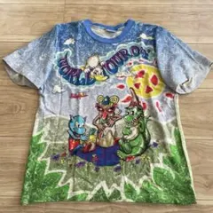 【希少】ヒスミニ　ヒステリックグラマー　キッズ　Tシャツ　140 両面総柄　綿 希少】ヒスミニ ヒステリックグラマー キッズ Tシャツ 140 両面総柄 綿