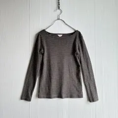 美品　アメリカンホリック　レディース長袖カットソー　秋コーデ　ボーダー　M