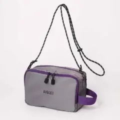 AIGLE トラップ付き ダブルジップポーチ オトナミューズ11月増刊号付録