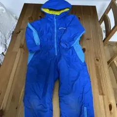 mont-bell 子供用スキーウェア 120サイズ 青