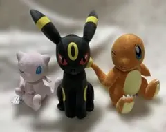 ポケットモンスター　めちゃもふぐっと　ぬいぐるみ　3種