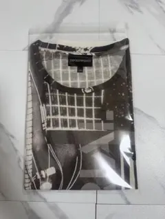 EMPORIO ARMANI 総柄 Tシャツ XL
