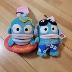 アベイル　キーホルダー　ハンギョドン　サンリオ　日焼けシリーズ　ハワイ