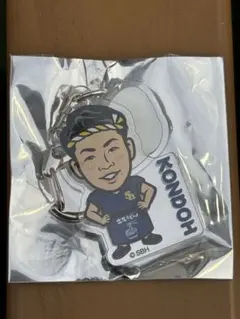 若鷹ガチャ　立花うどん　ホークス　レア　アクリルキーホルダー　近藤健介　近藤