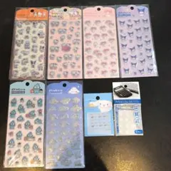 ぷくっとシール　＋　ネイルシール　セット　サンリオ