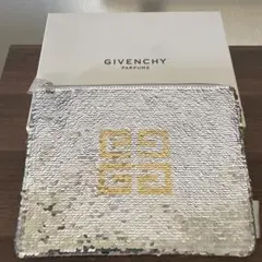 GIVENCHY シルバースパンコールポーチ 新品未使用