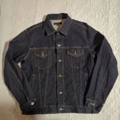 ユニクロ　濃紺　希少　4th タイプ　デニム　トラッカージャケット　XL　美品
