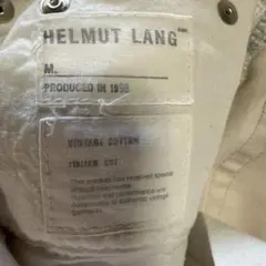 HELMUT LANG 1998 Vintage Cotton Jeansのサムネイル