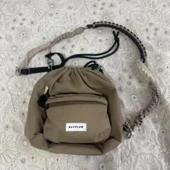 BAYFLOW ベージュ ショルダーバッグ【SALE】