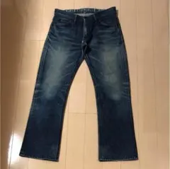 Lee ブラックステッチデニム ブーツカット