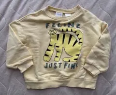 イエロートレーナー スウェット　ZARA