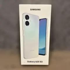 galaxy A25 5G SAMSUNG 新品　ライトブルー