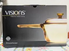 VISION　片手鍋　ビジョンソースパン 1.0L 　耐熱ガラス　ガラス　鍋のサムネイル