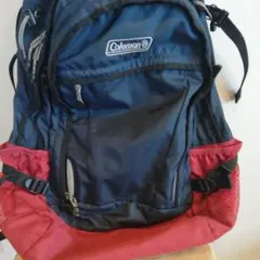 Coleman バックパック ネイビー/レッド