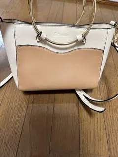 &chouette/アンドシュエット　バイカラーショルダーバッグ