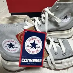 CONVERSE All Star グレー ハイカット厚底　23センチ