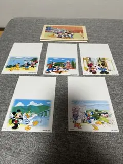 ディズニー　ハガキ5枚セット