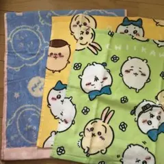 ちいかわ　タオル　ハンドタオル　フェイスタオル　ハチワレ