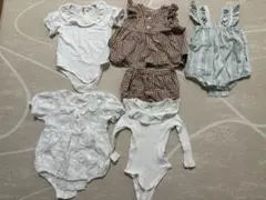 ベビー服　5点セット　70 80サイズ　夏服