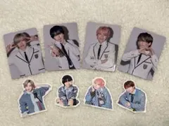 なにわ男子 HARDWORK特典 ステッカー トレカ 道枝 大西 西畑 藤原