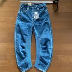 LMC デニム 定価2.2万 ジーンズ　バレルクロップ　新品　26インチのサムネイル