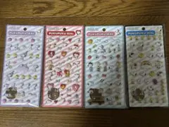 スヌーピー ぷくぷくシール　 PUKUPUKU SEAL 4種セット