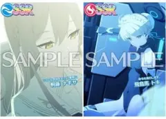 【2種セット】ブルーアーカイブ オンゲキ コラボ ホログラム印刷+初回印刷おまけのサムネイル