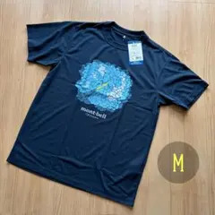 mont-bell ご当地　Tシャツ　沖縄限定　新品　Ｍ　ネイビー　カヤックのサムネイル