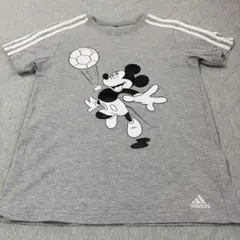 adidas ミッキーマウス Tシャツ J150 グレーのサムネイル