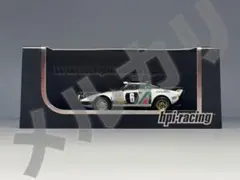 1/43 HPI ランチア ストラトス HF ブラックメタルポリッシュモデル 1/43 HPI ランチア ストラトス HF ブラックメタルポリッシュモデル