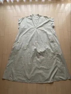 スタディオクリップ シャツワンピース 半袖 ロング