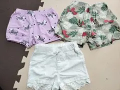 ショートパンツ　90cm セット
