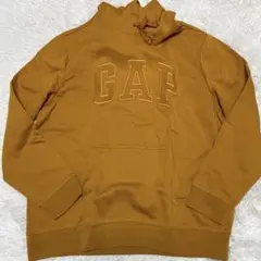 GAP パーカー　プルオーバー XL マスタードイエロー　フーディー　ロゴ