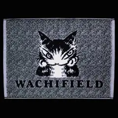 WACHIFIELD 猫のイラスト 玄関マット 約60cm x 40cm