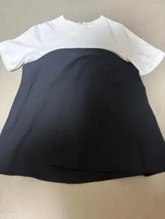 バイカラー切替 半袖カットソーのサムネイル