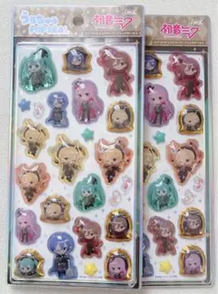 R*A様 【新品未開封正規品】うるちゅるポップシール 初音ミク 2枚セット✨️