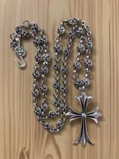 クロスネックレス タイニー シルバー925 刻印