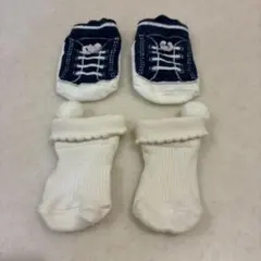 petit main 新生児用　ベビー靴下