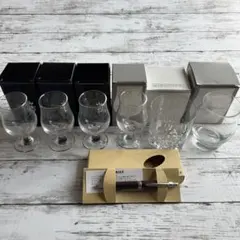 〈三得利山崎蒸餾所限定〉岩石玻璃杯 等