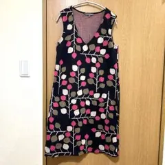 ローラアシュレイ　ワンピース　ノースリーブ　9号