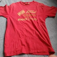 Cushman 半袖Tシャツ レッド L