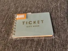 TICKET GIFT BOOK ミント メモ帳のサムネイル