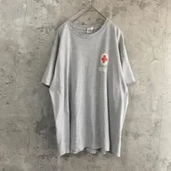 USA古着 ギルダン カレッジ 両面プリント デザインTシャツ 半袖 XLサイズのサムネイル