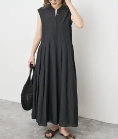 極美品⭐️23区⭐️ニットレイヤード ワンピース ウォッシャブル Oggi